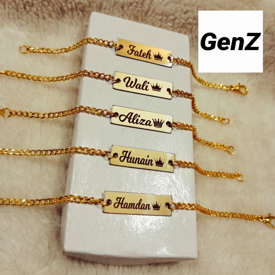 Customize Name Kids Bracelet