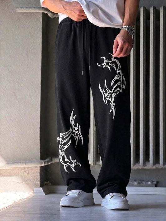 Tribal Printed Baggy Trousers