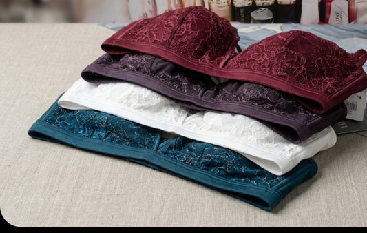 Soft Net Fancy 2 Hook Bra
