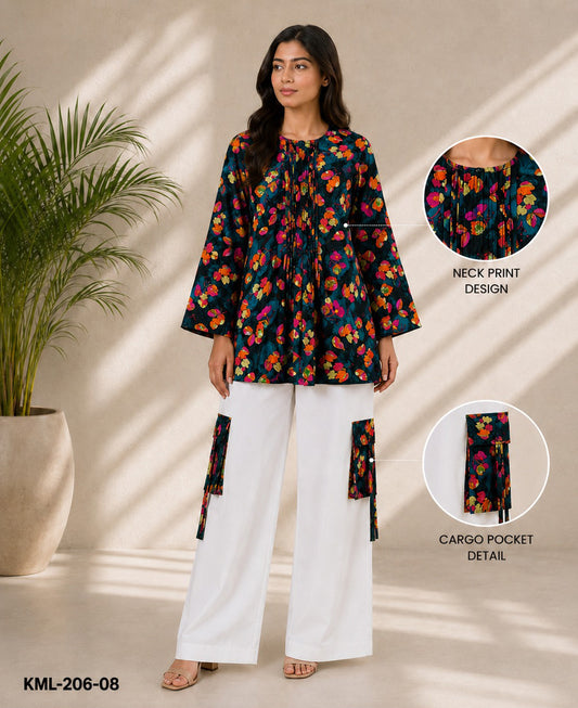 Printed Cargo 2pcs