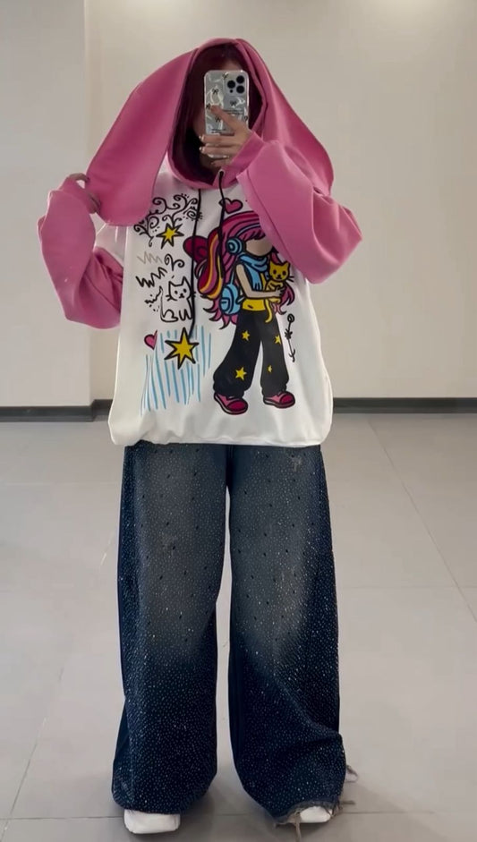 Pink Poppy Hoodie